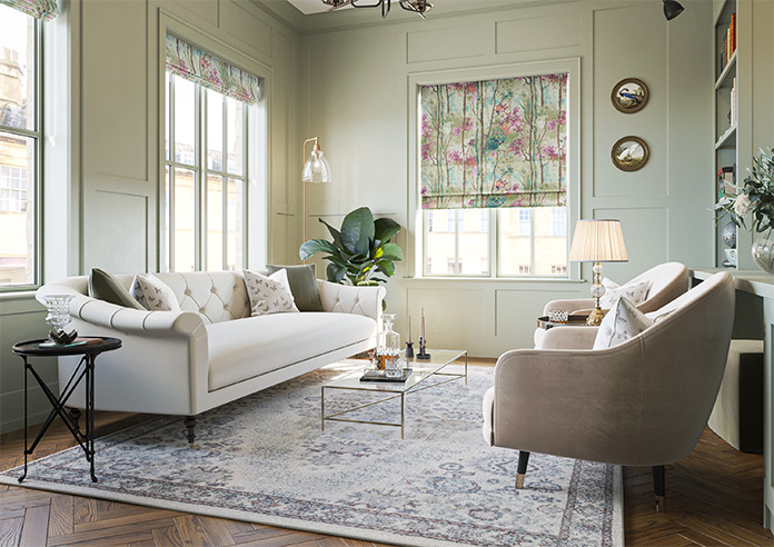 Silver Birch, Jewel - Twist&Fit Roman Blind - Image 7